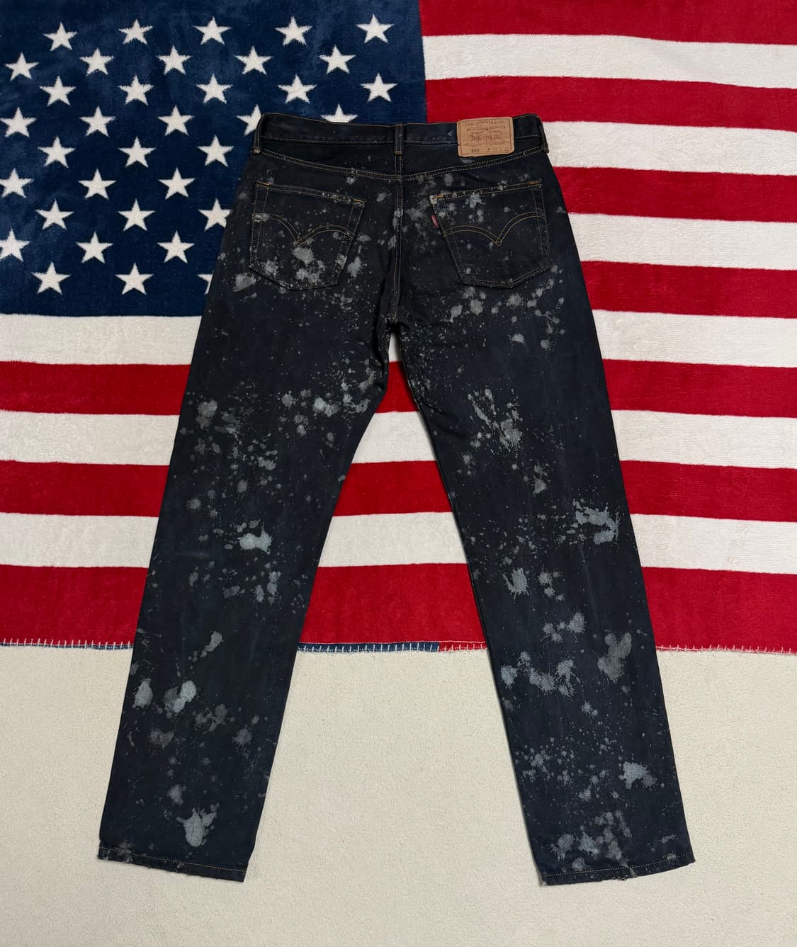 리바이스 501  페인팅 커스텀 빈티지 Levi’s 501 USA[33] 상품이미지9