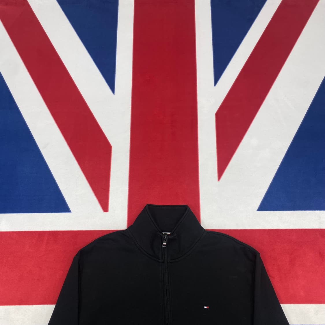 타미 반집업 맨투맨 XXL 상품이미지3