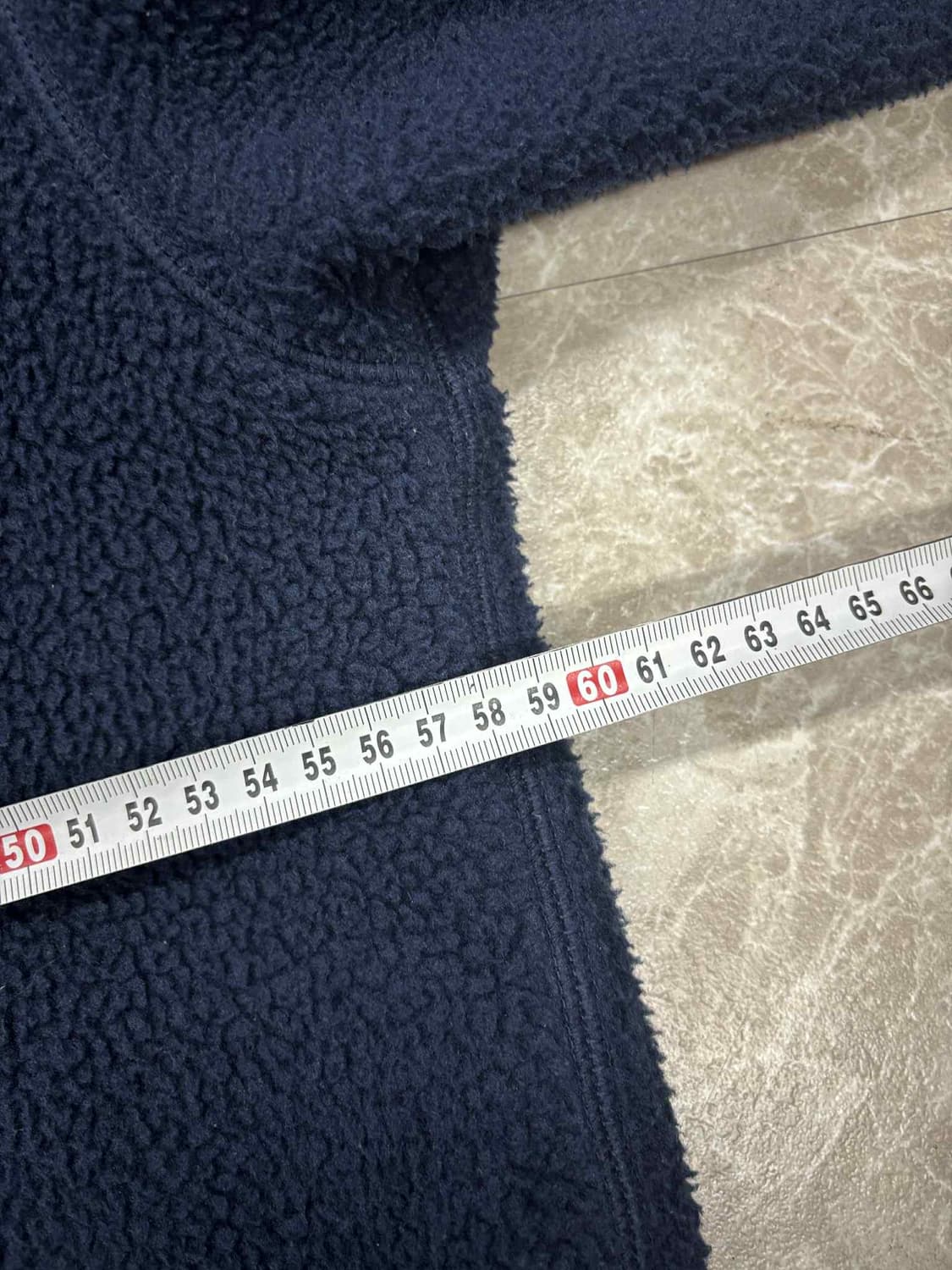 타미힐피거 진스 네이비 플리스 후드집업 후리스(L) 상품이미지5