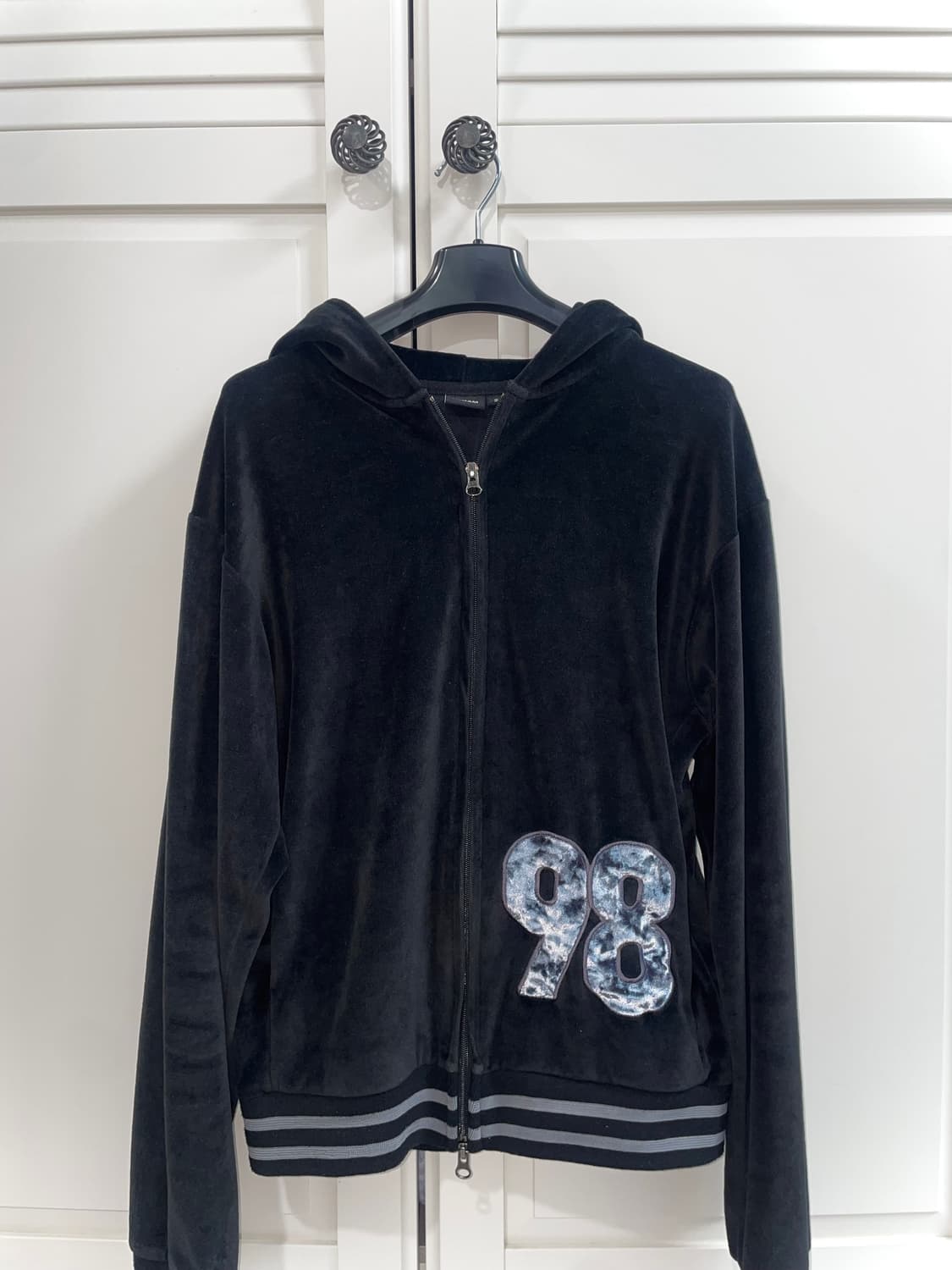 아캄 98 patch 벨루어 후드집업 (2) 상품이미지1