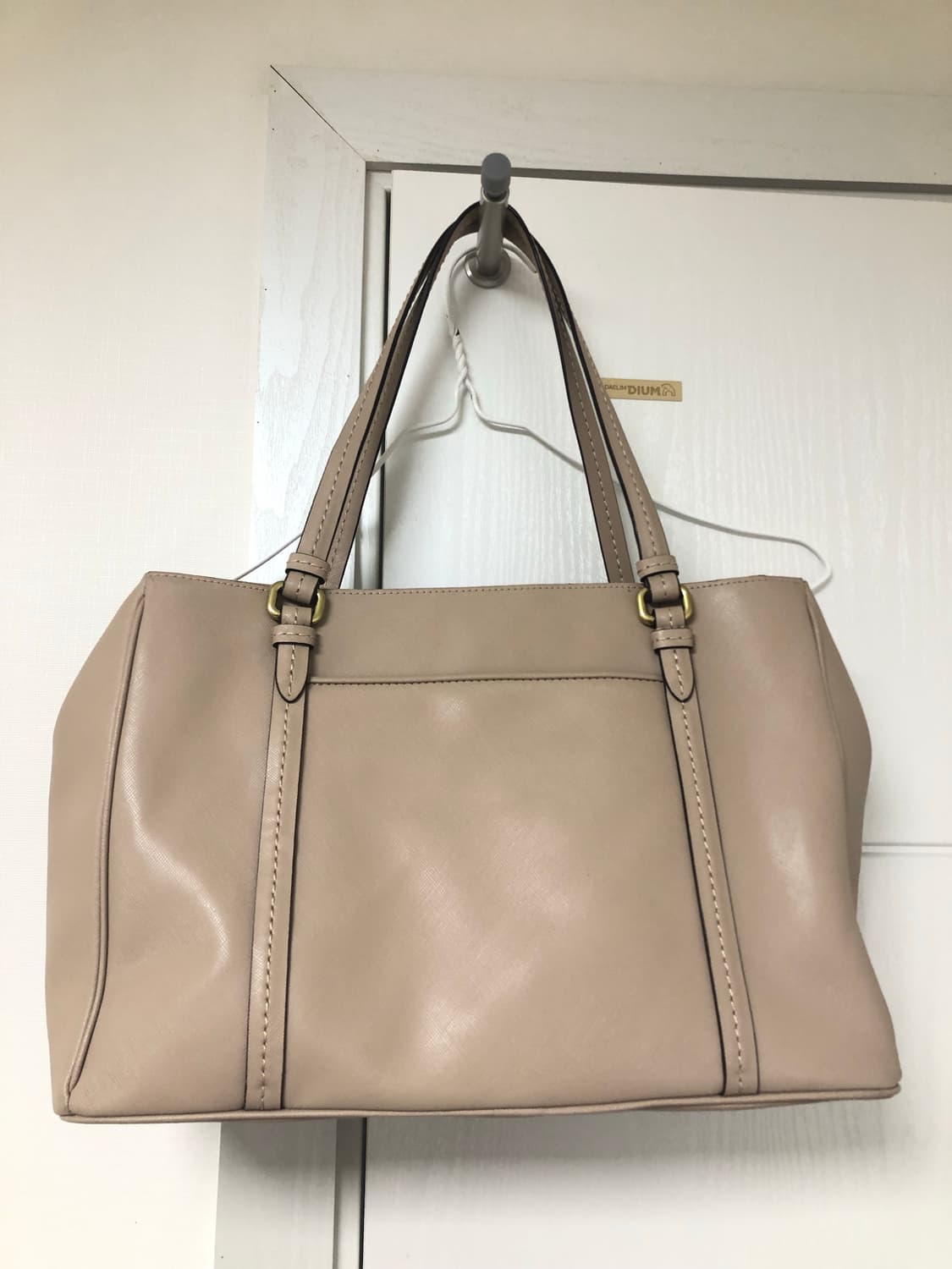 코치 베이지 가방 토트백 숄더백 상품이미지4