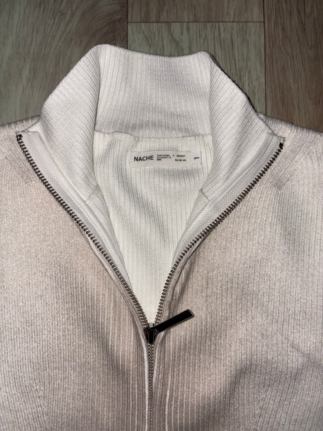 나체 NACHE 니트집업 상의/아우터 상품이미지5