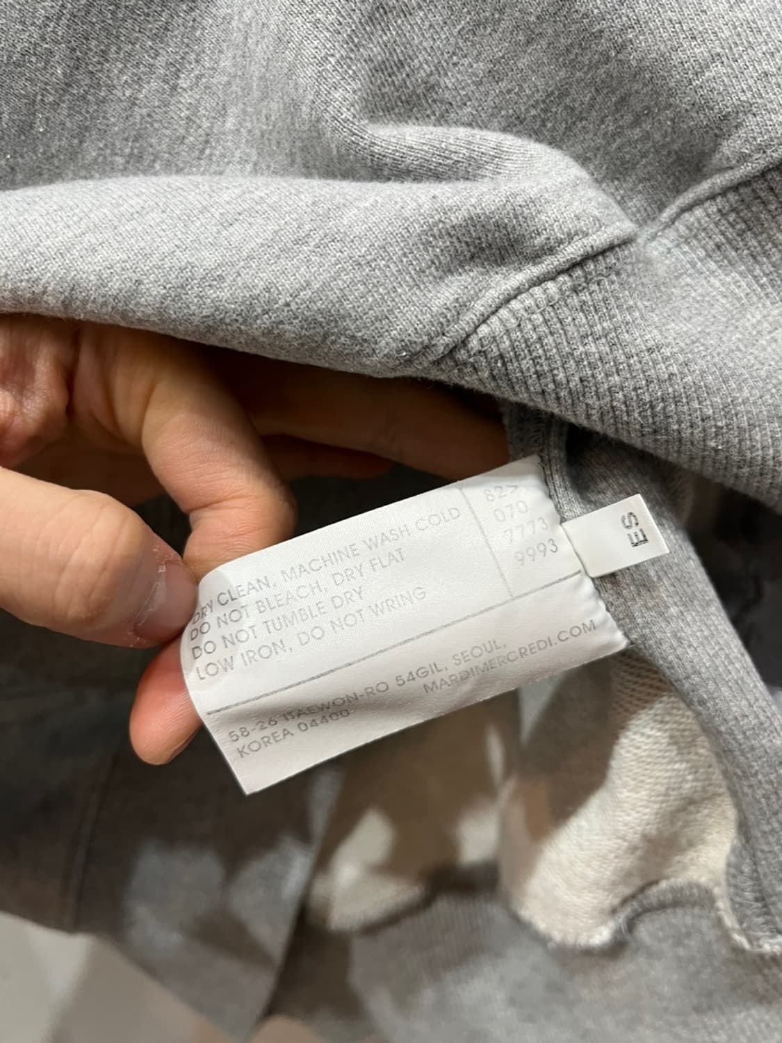 마르디 메크르디 맨투맨 상품이미지5