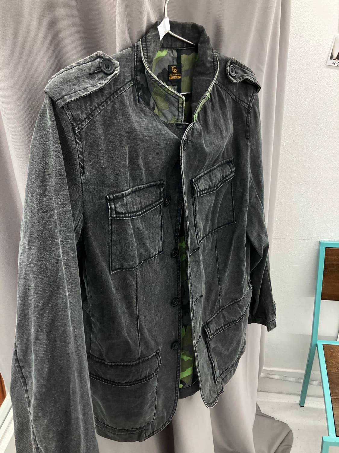 워싱데님 필드 자켓 상품이미지3