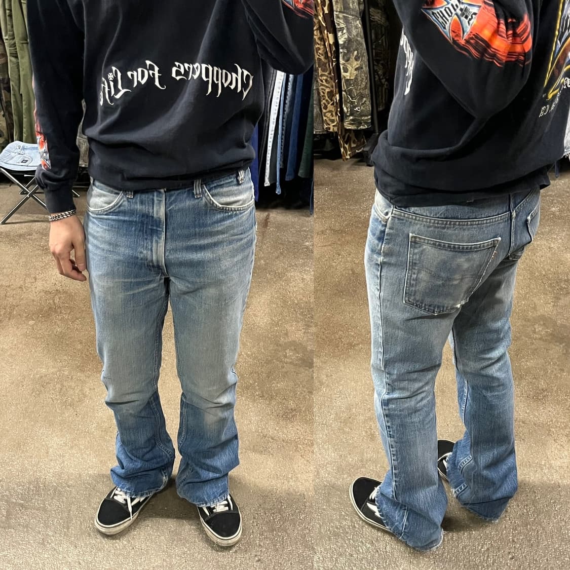 80s Levis646 오렌지탭 벨바텀 (31“) 상품이미지6