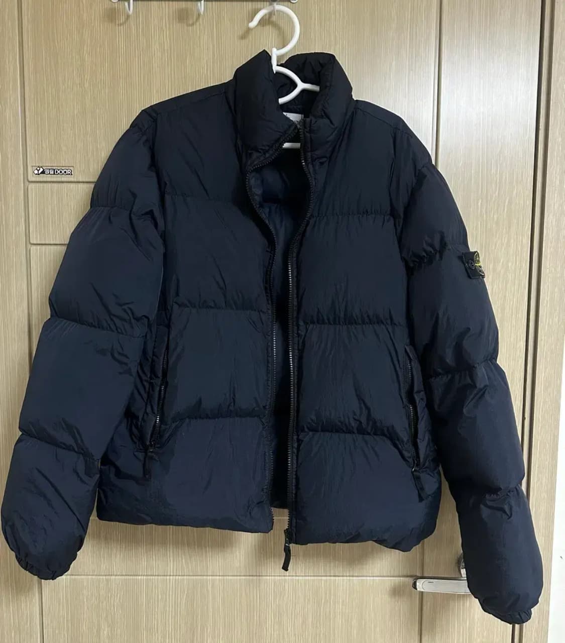 스톤아일랜드 패딩 크링클랩스 리나일론 네이비블루 (키즈14사이즈) 상품이미지2