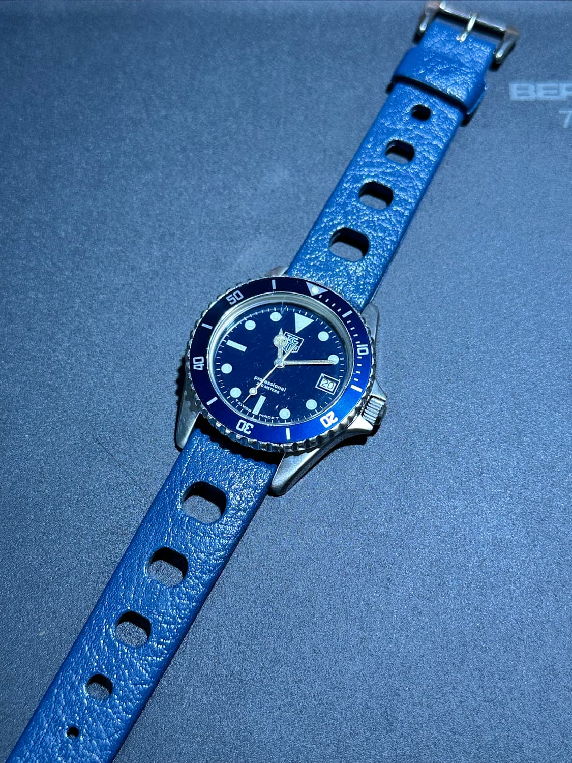 [1997] 태그호이어 980.613N/1 “Navy Hue” 상품이미지3