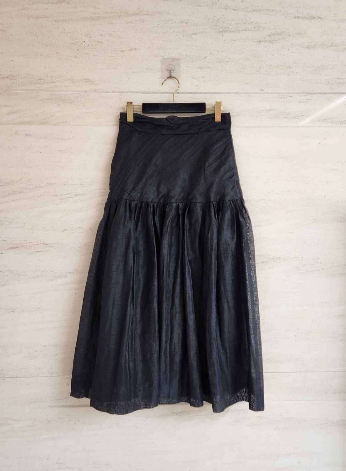 산드로 2023 린넨 롱스커트 36사이즈 상품이미지7