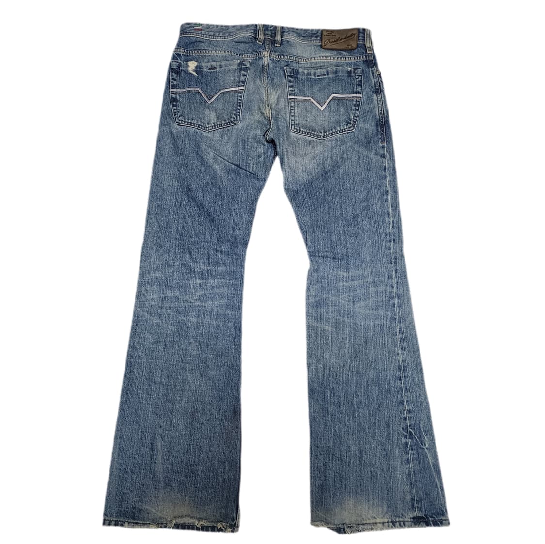 DIESEL ZATHAN 워시드 빈티지 연청 데님팬츠 상품이미지1