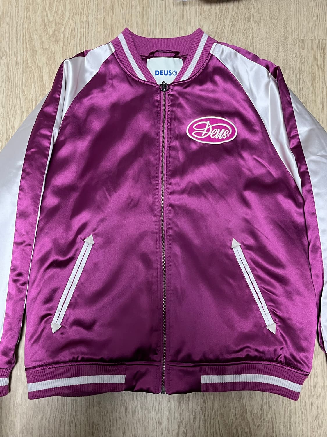 데우스 봄버 자켓 마젠타핑크 L 상품이미지1