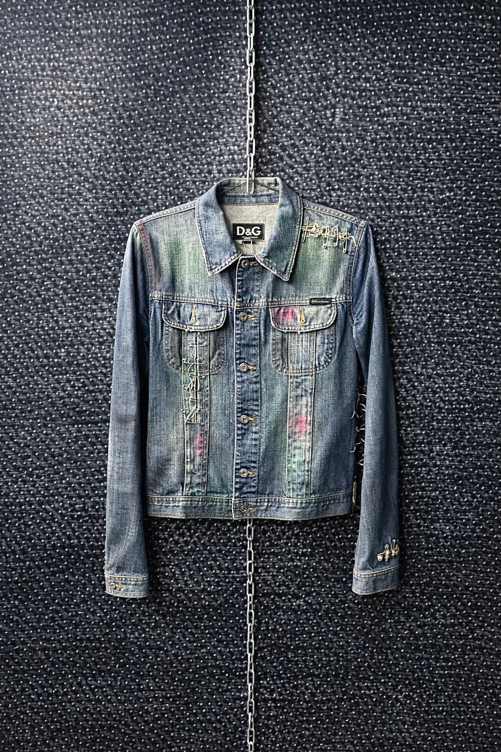 돌체앤가바나 커스텀 데님자켓 상품이미지1