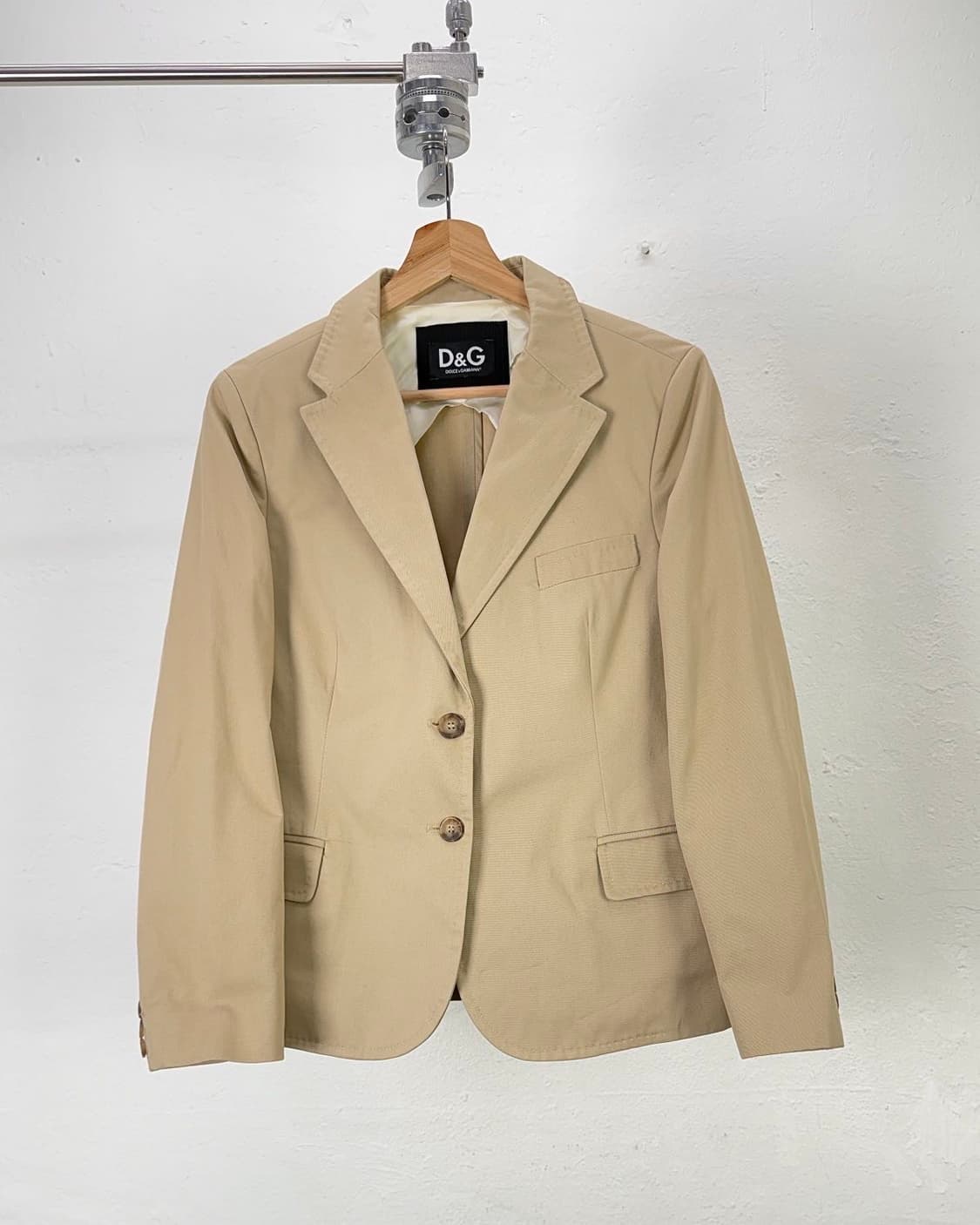 돌체앤가바나 베이지 먼스 2b 크로피 블레이저 자켓 상품이미지1