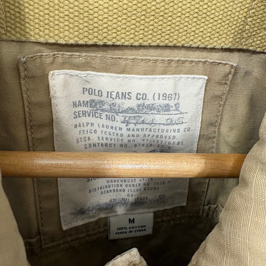 폴로랄프로렌 밀리터리 자켓 상품이미지5