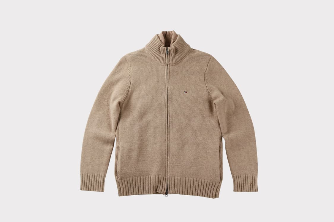 [S] 타미 힐피거 울 풀집업 니트 자켓 상품이미지1