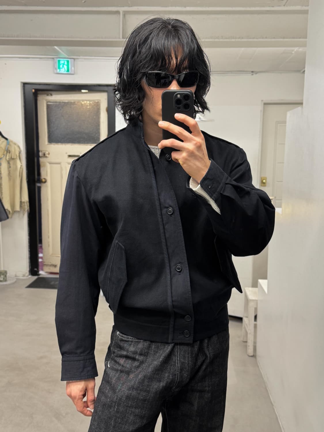 80s 이세이미야케 블루종 자켓 상품이미지8