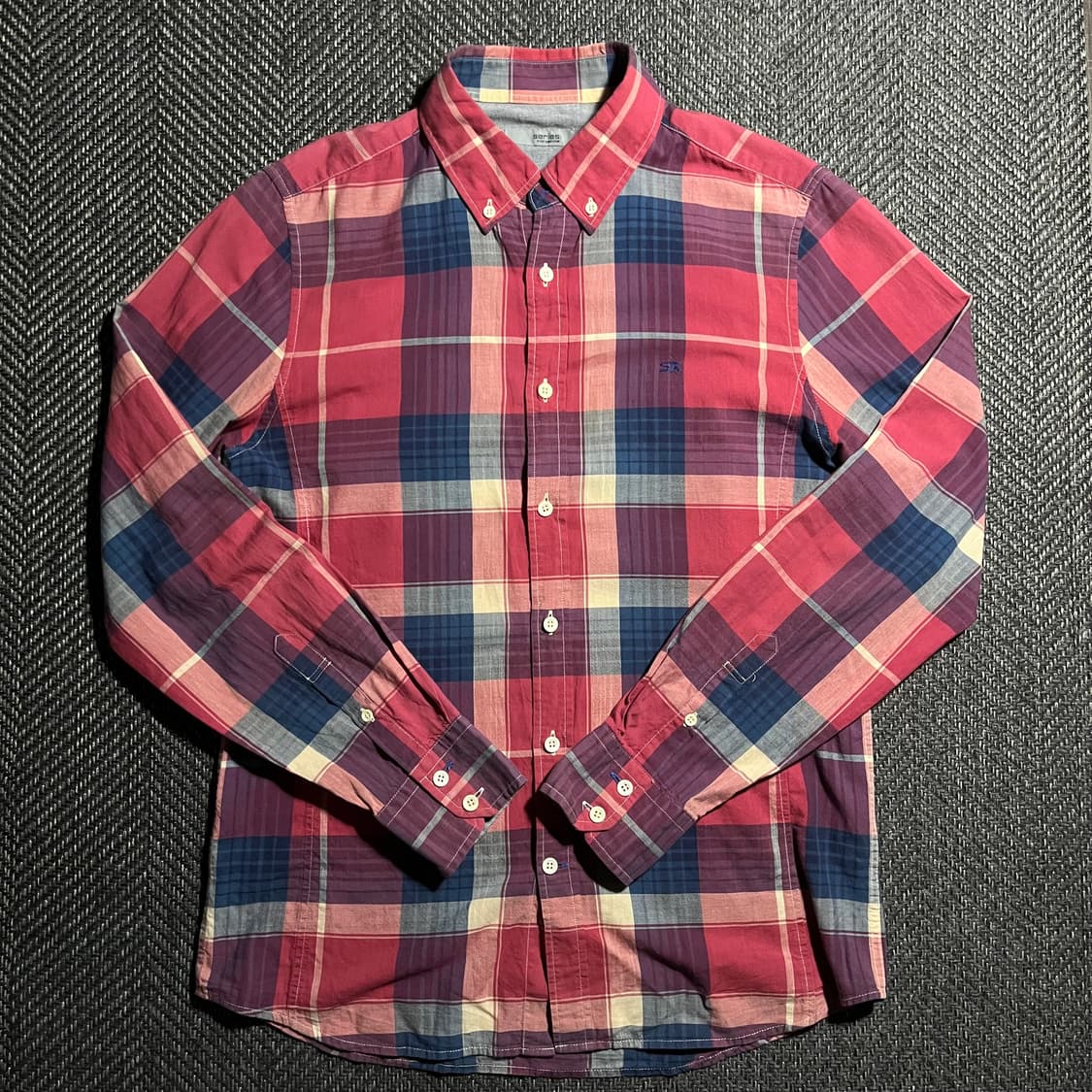 [100] series 시리즈 체크 셔츠 상품이미지2