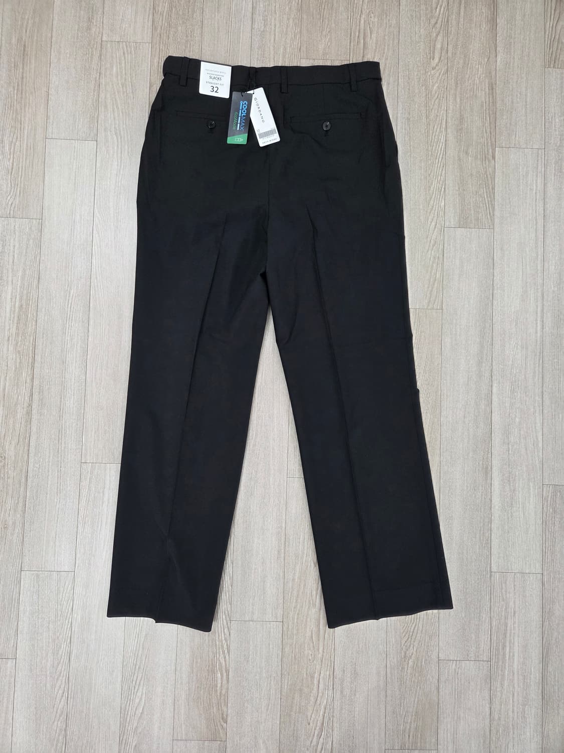 (새상품)지오다노 여름 쿨맥스 스트레이트핏 슬랙스 다크모카, 블랙 32 상품이미지7