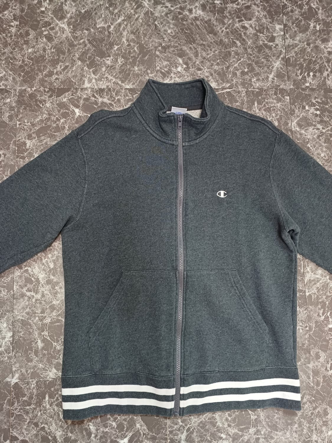 챔피온 차콜그레이 풀집업 L 상품이미지1