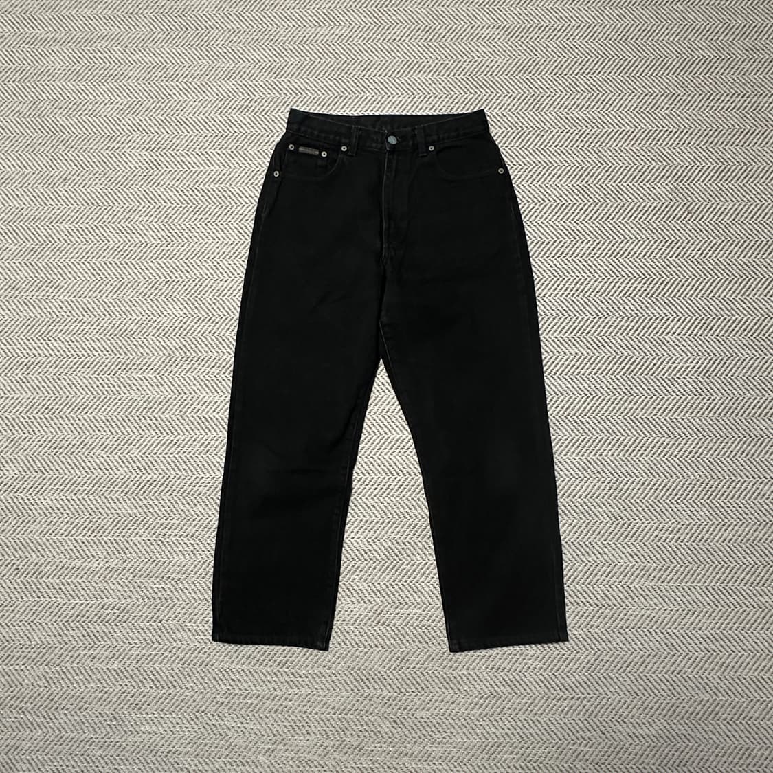 CALVIN KLEIN usa made black denim jeans 상품이미지1