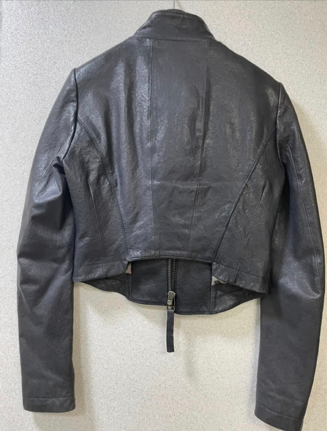 리오벨 램스킨 나폴레옹 레더재킷 상품이미지3