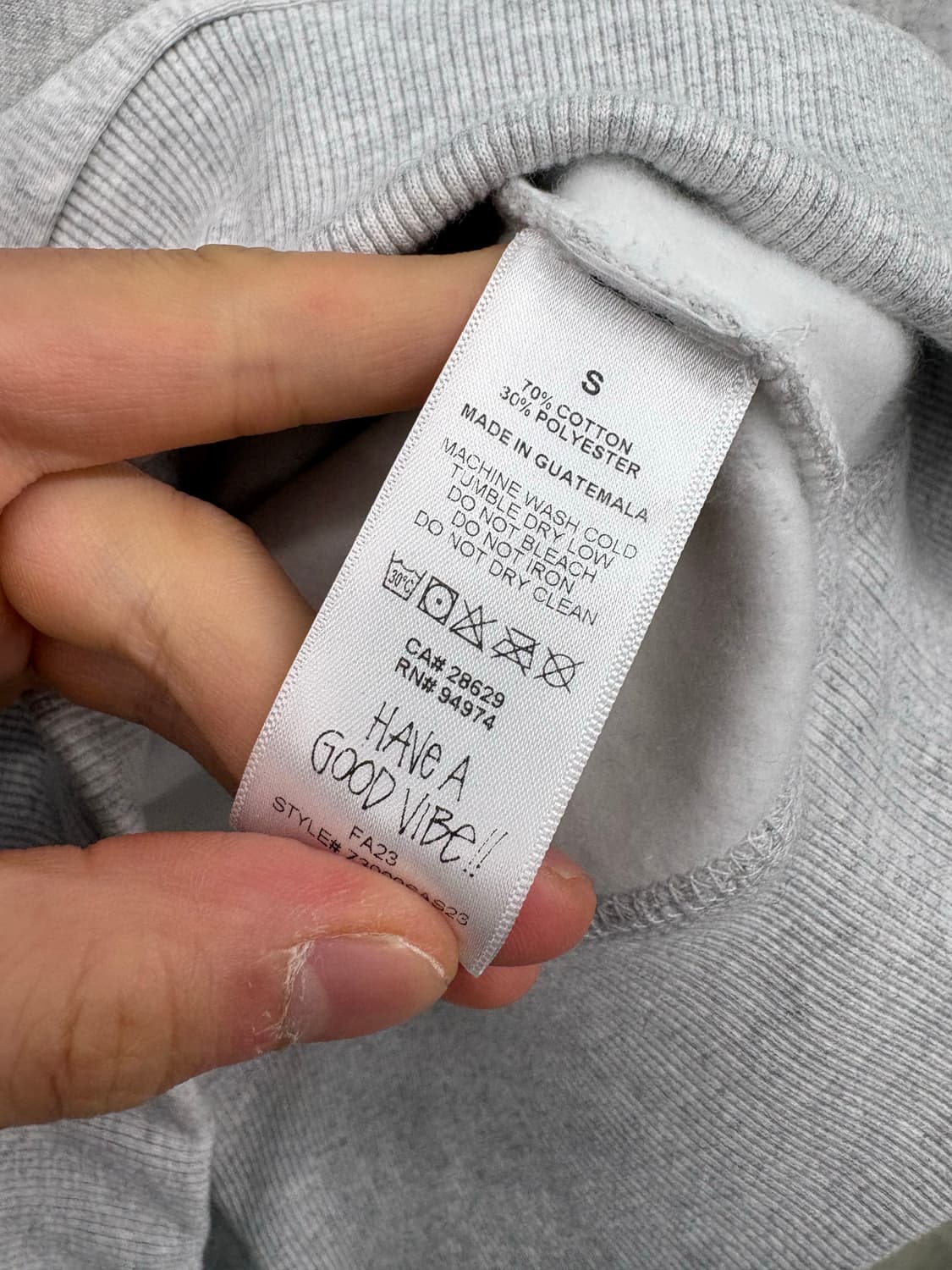 스투시 레터맨 스웻셔츠 상품이미지7