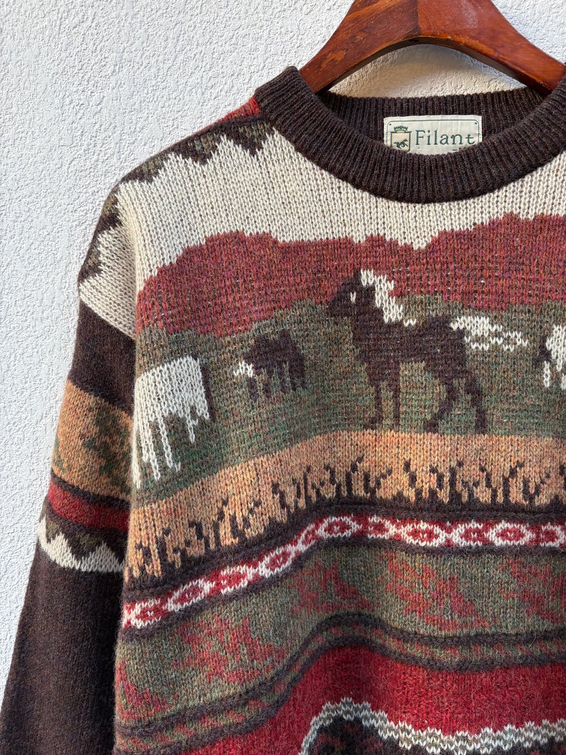 자수 울 니트 상품이미지4