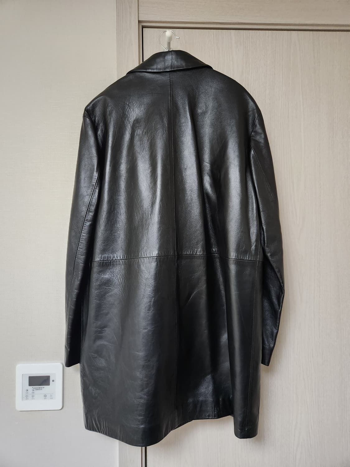 calvin klein studio 차은우 레더 카코트 유일매물 상품이미지10