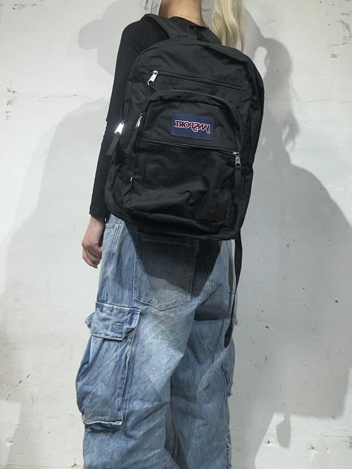 잔스포츠 블랙 백팩 가방  상품이미지1