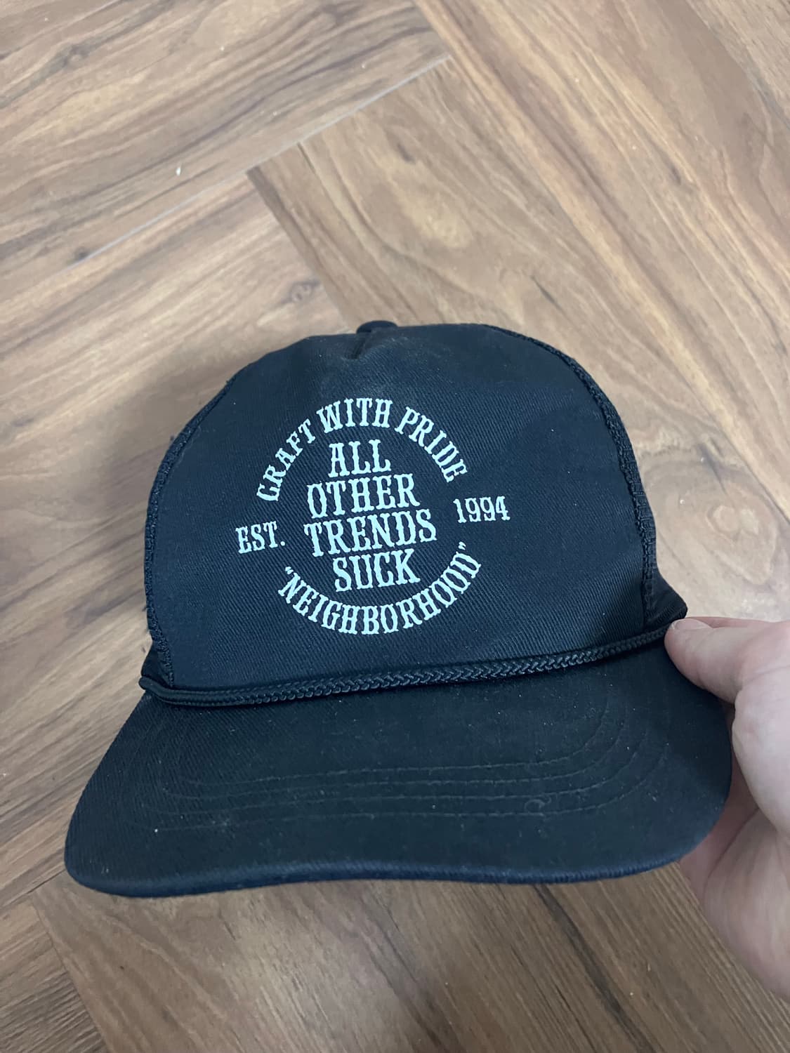 네이버후드 메쉬 트러커 캡 상품이미지1