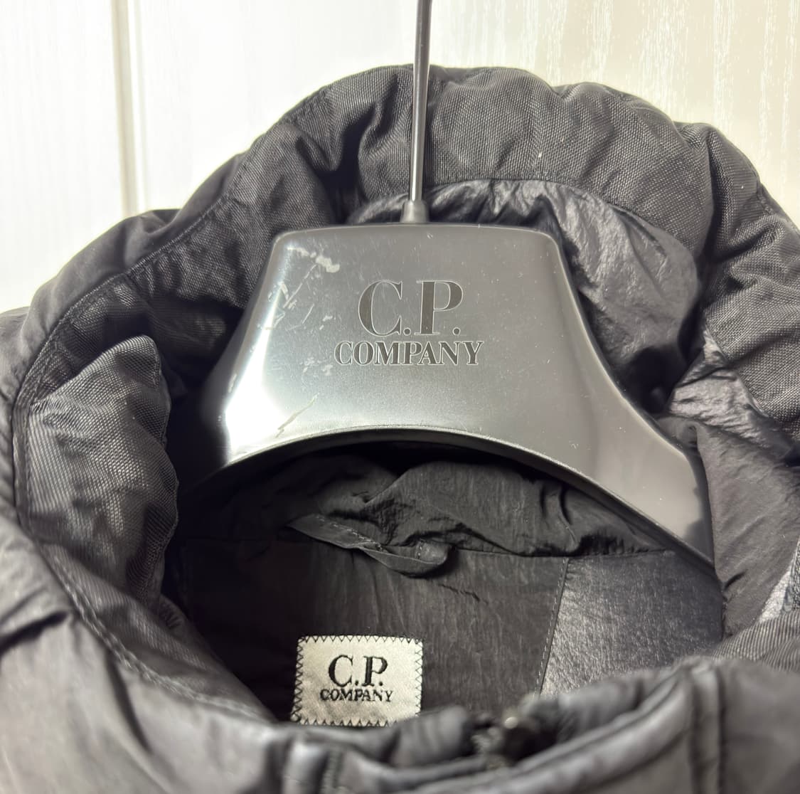 [XL] 블랙 cp company nycra-r 패딩 다운 점퍼 파카 상품이미지4