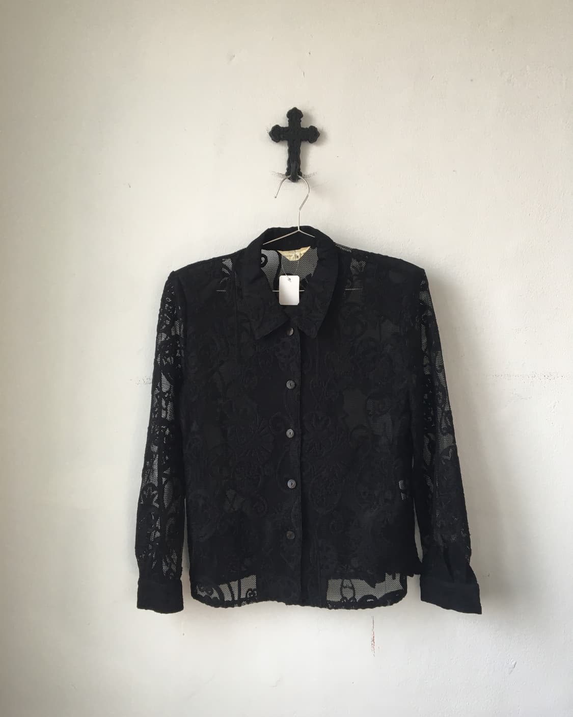 Pattern see through jacket 상품이미지2