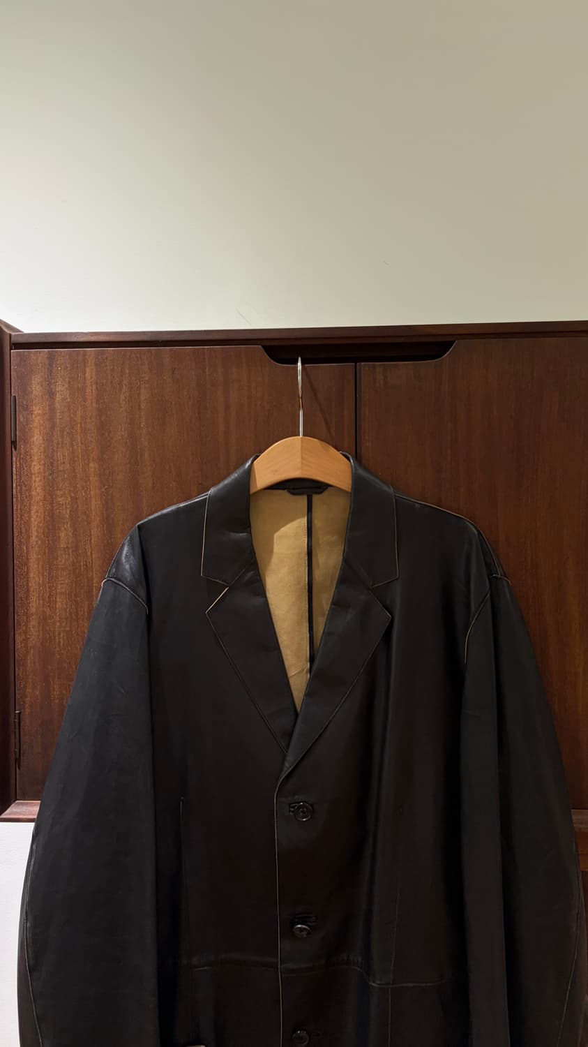 질샌더 레더 즐레이져 상품이미지3