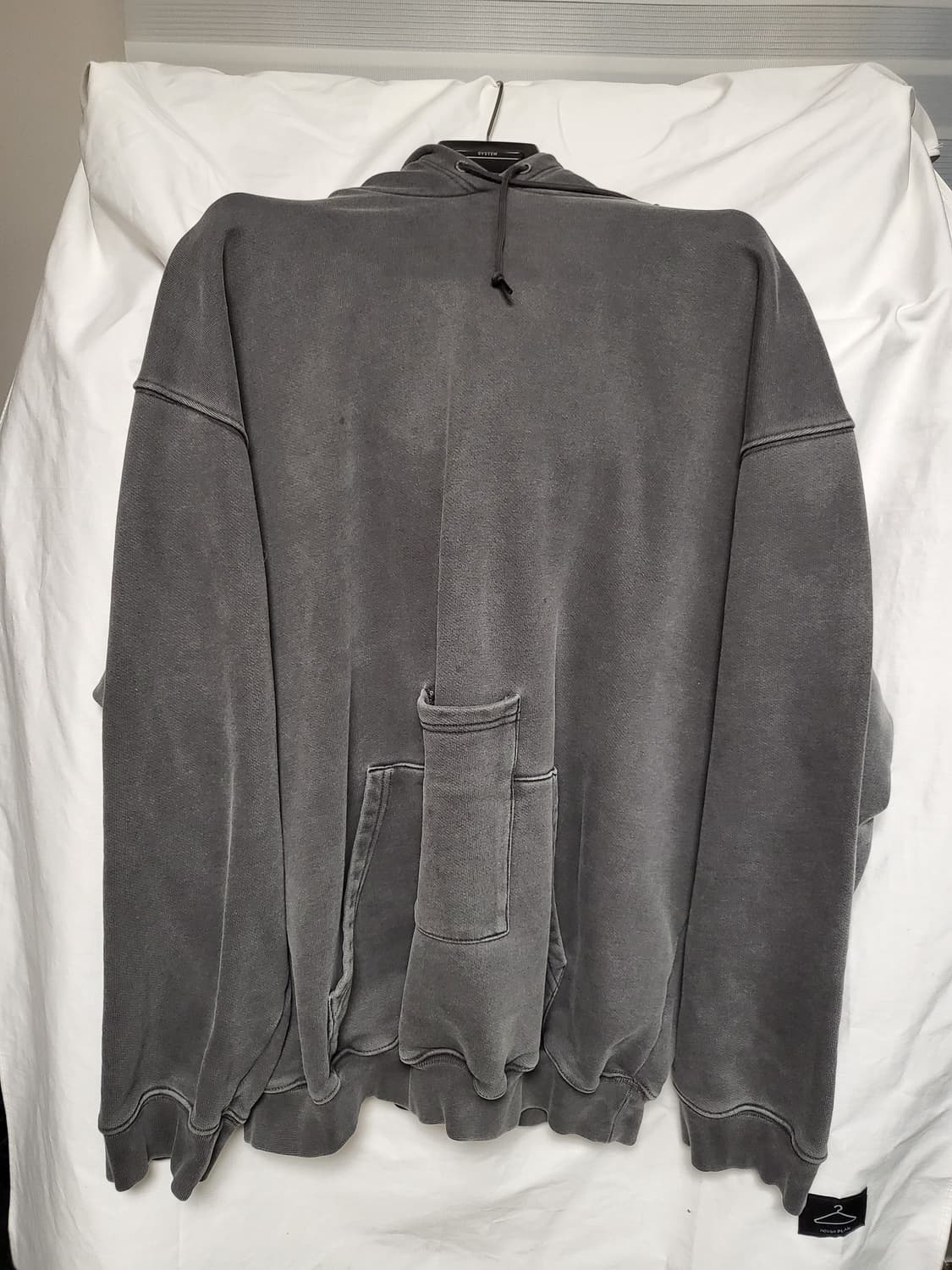 발렌시아가 백로고 후드 M 상품이미지1