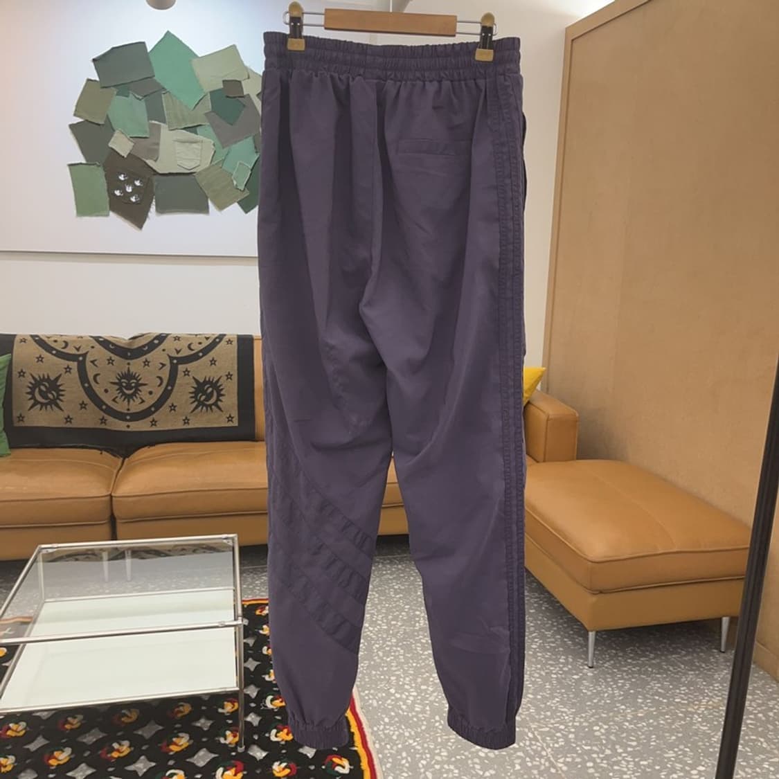 아디다스 올드스쿨 Y2K 파스텔 딥퍼플 트랙팬츠 M C07877 상품이미지4