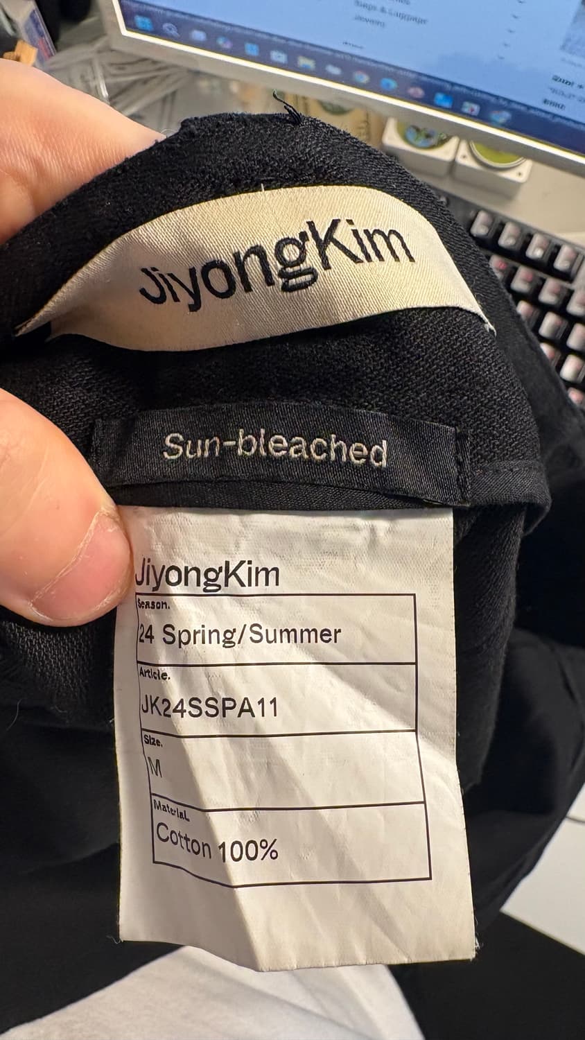 24ss 지용킴 더블니 상품이미지2