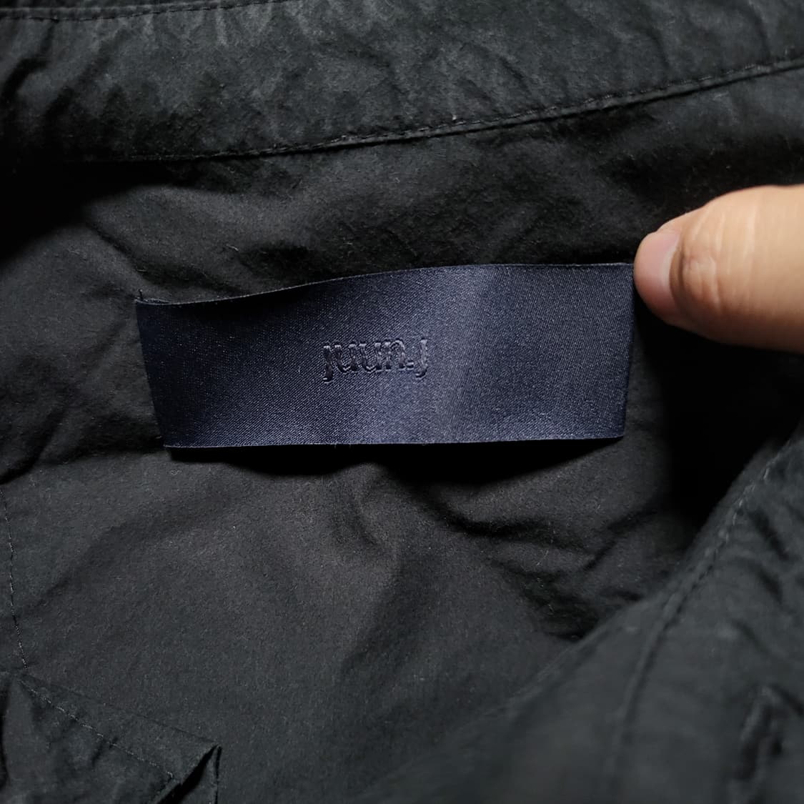 준지 데칼 시메트리 나일론 스트링 셔츠 (44) 상품이미지4