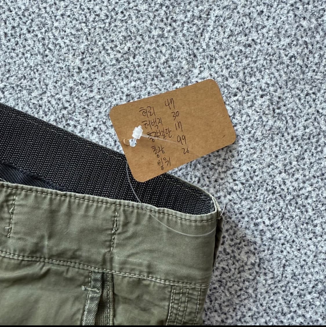 스톤아일랜드 카고팬츠 상품이미지3