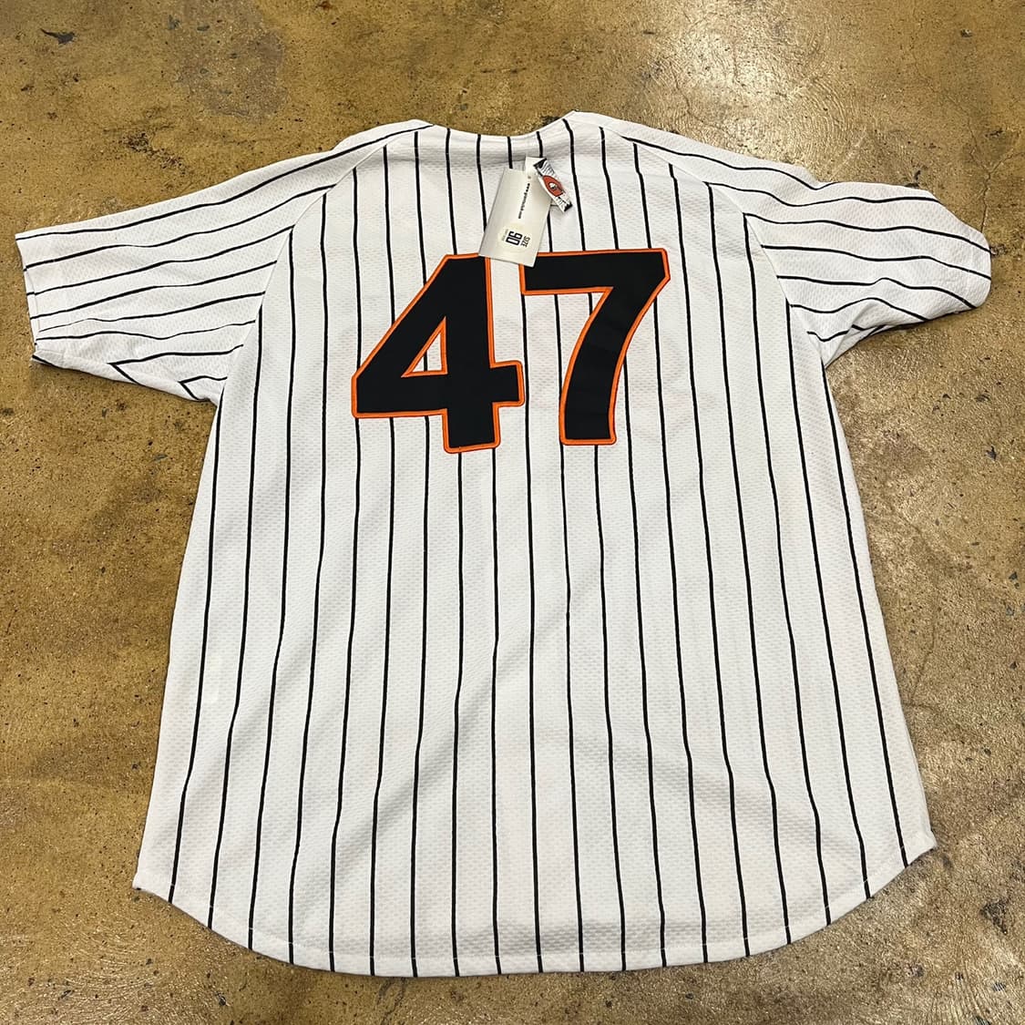 [정품/90] 롯데 자이언츠 네포스 유니폼 47 마킹 b16 상품이미지3