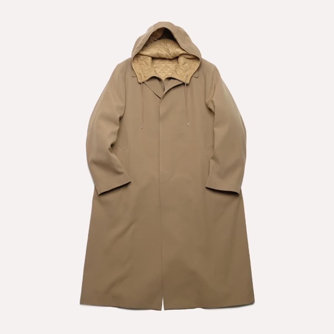 light wool max gabardine hooded coat 상품이미지1