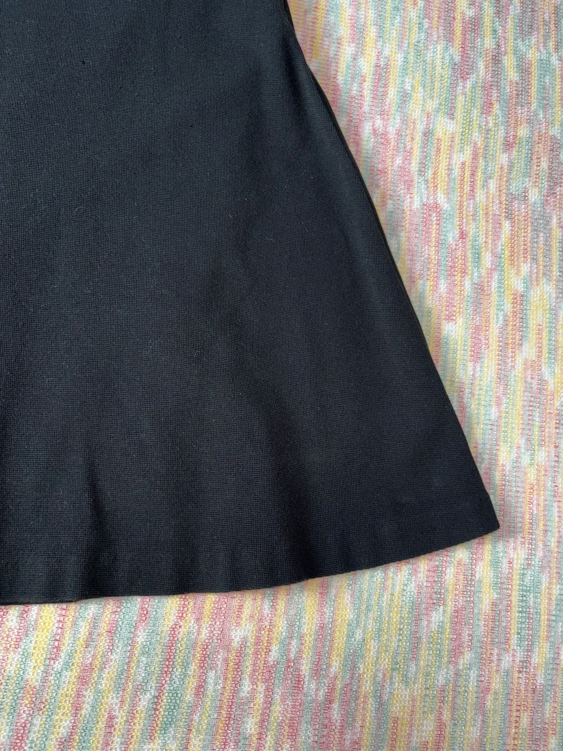 블랙 미디 스커트  상품이미지8