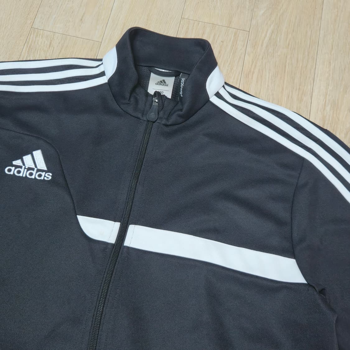 100)아디다스 삼선 트랙탑 블랙화이트 13 상품이미지3