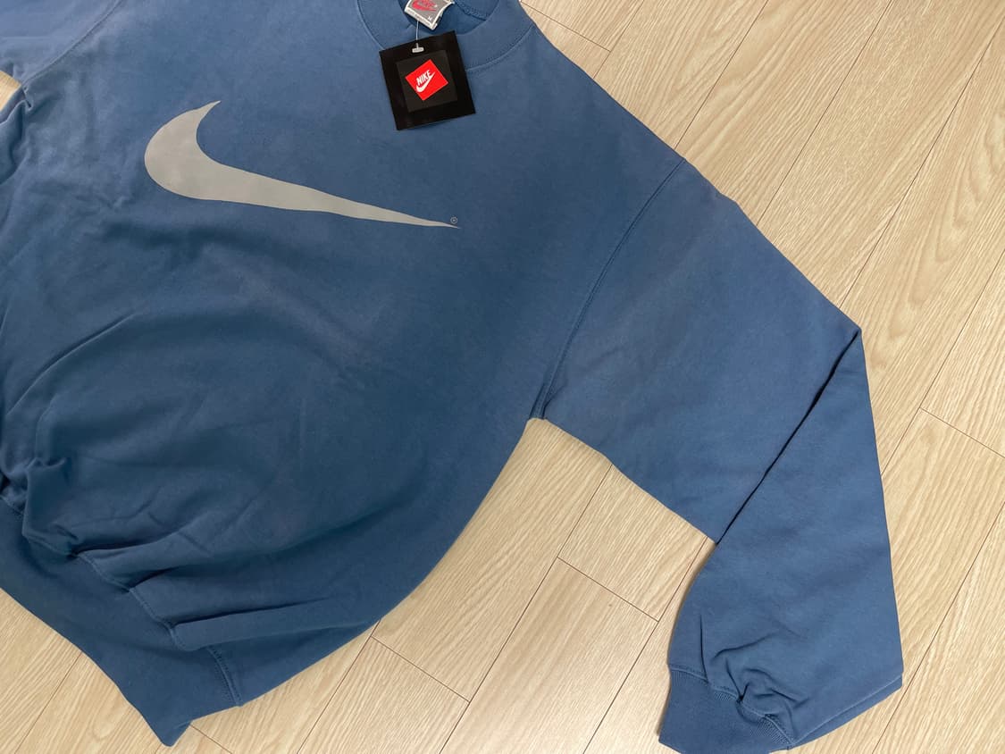 나이키 90s 올드 스웻셔츠 맨투맨 블루 NIKE OLD 1990 5번 상품이미지3
