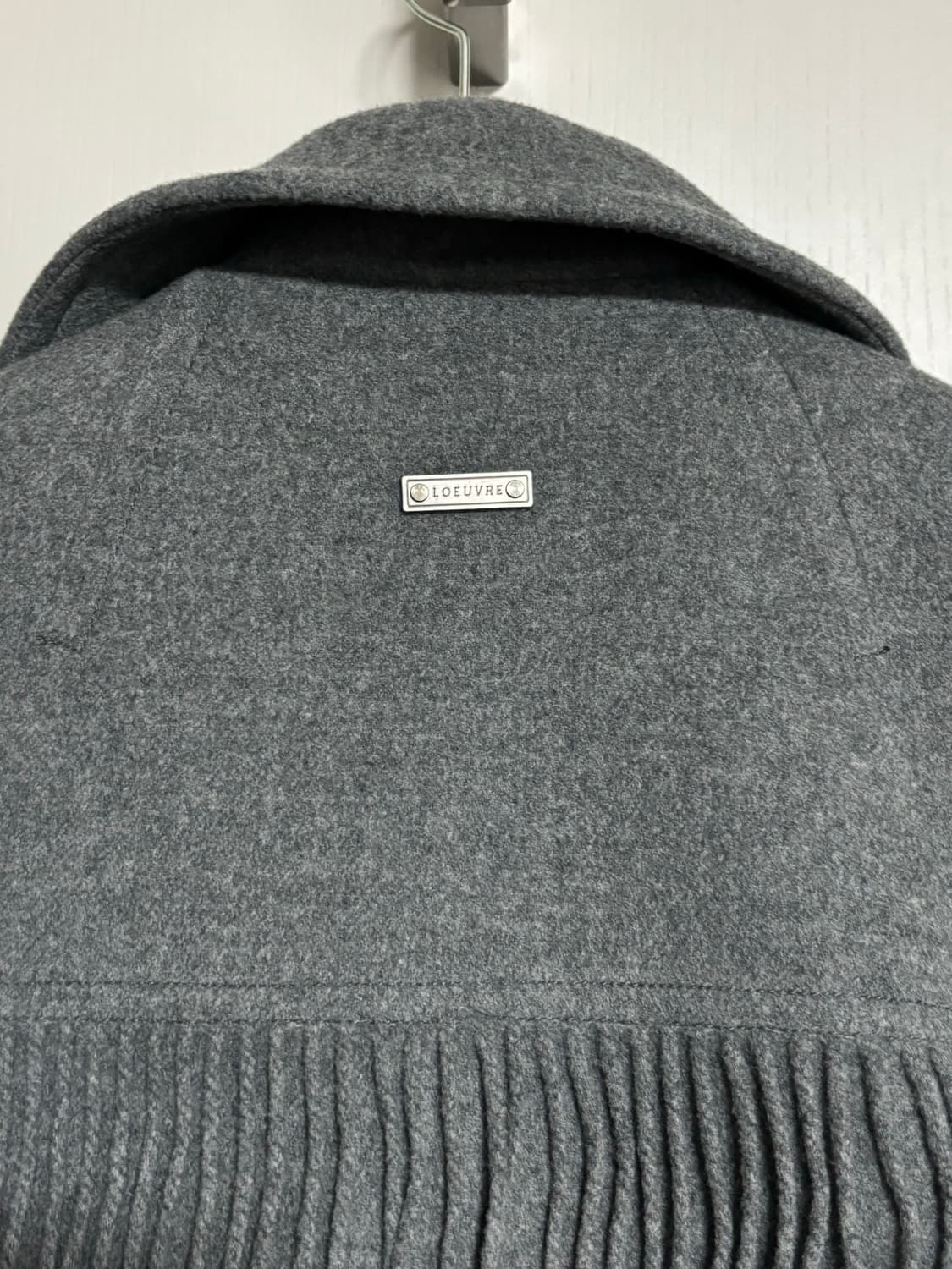 LOEUVRE 루에브르 프린지 울 자켓 / 구매가 329,000 상품이미지3