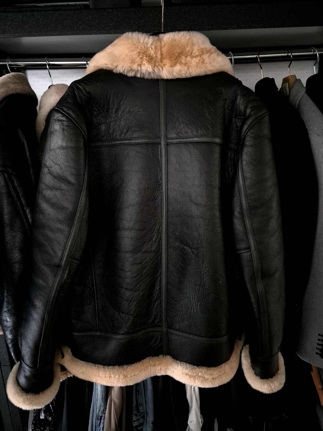 스페로네 리얼 양가죽 무스탕 판매 상품이미지3