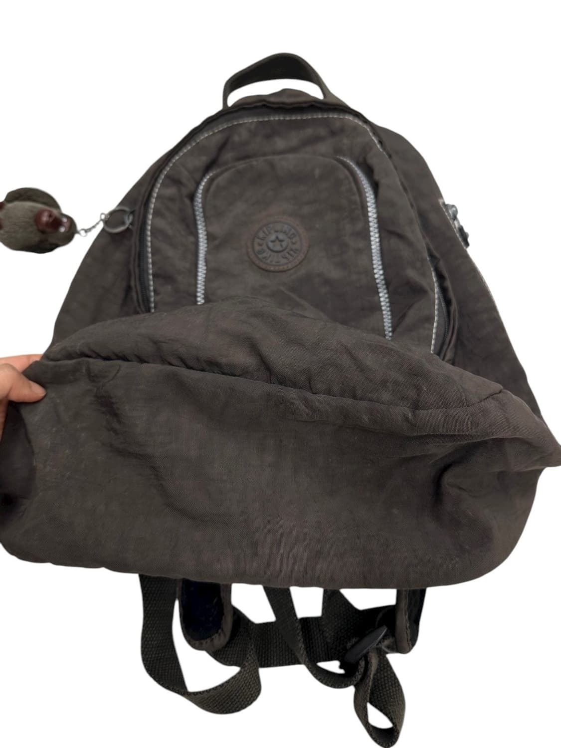 키플링 백팩 브라운 상품이미지5