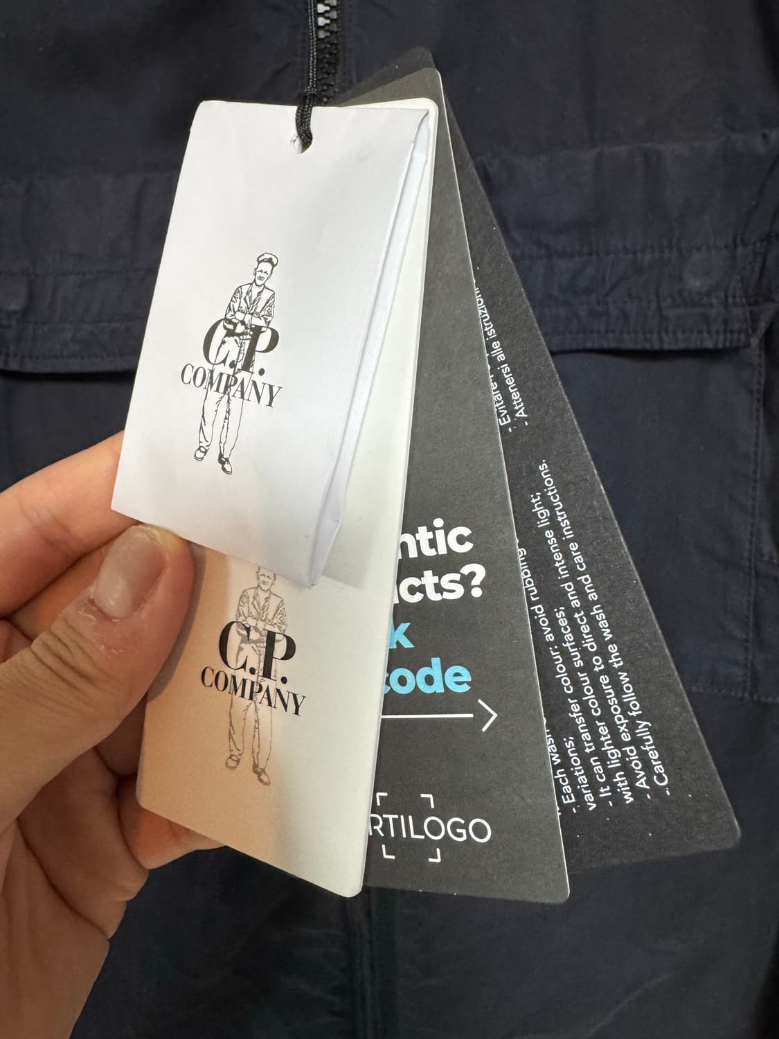 cp컴퍼니 헤비포플린 후드 자켓 S 상품이미지6