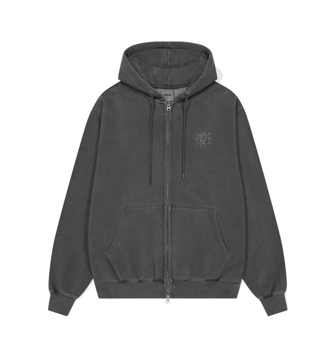 마하그리드 썬로고피그먼트후드집업 보넥도이한 손민수 상품이미지2