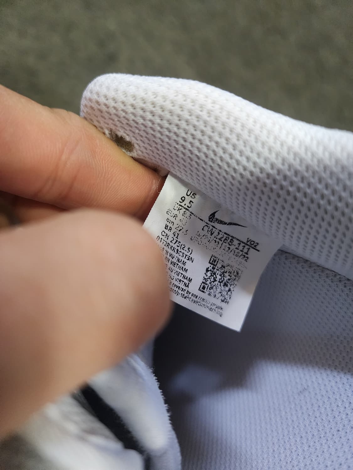 나이키 에어포스1 로우 화이트 275사이즈 상품이미지2