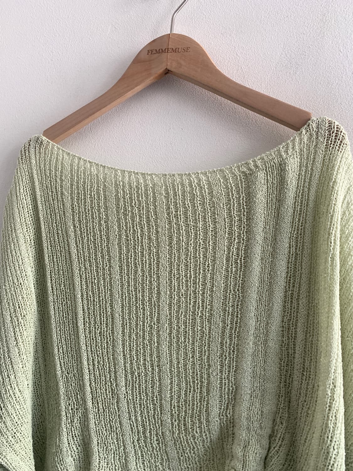 Summer shirring loose knit 상품이미지3