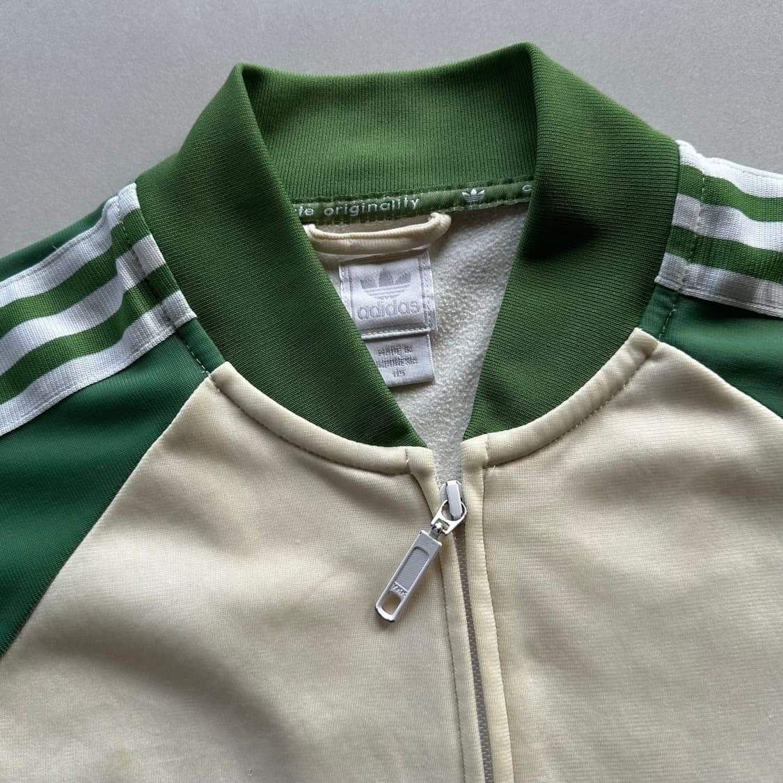 [XL]아디다스 희귀 말차 흰초 트랙탑 져지 상품이미지5
